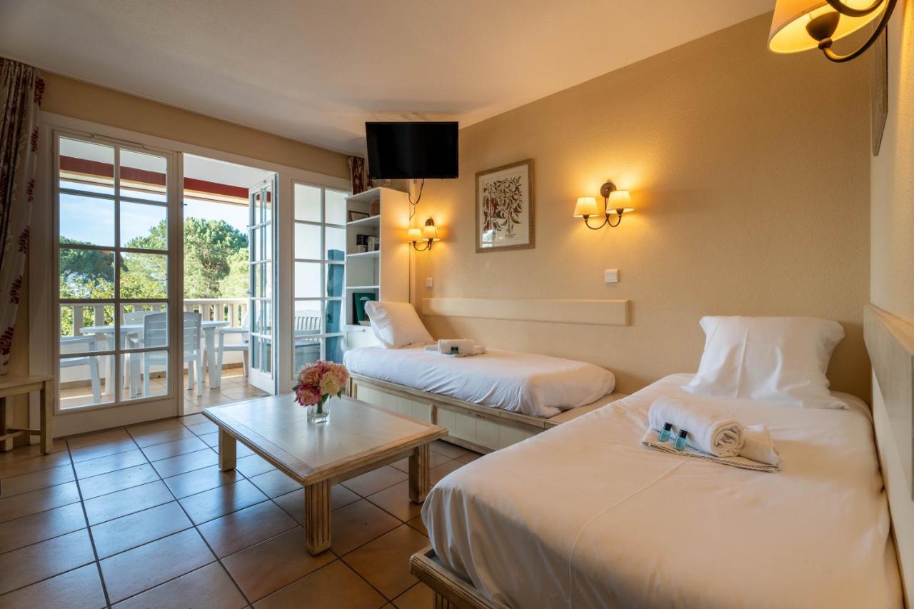 Apartament Atlantic Selection - Domaine De Bordaberry - Avec Piscine Et Vue Ocean Urrugne Zewnętrze zdjęcie